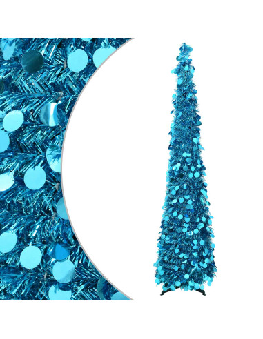 Albero di Natale pop-up 120 cm PET Blu