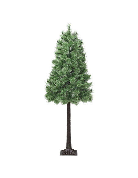 Albero di Natale artificiale con rami snodati e palline 150 cm