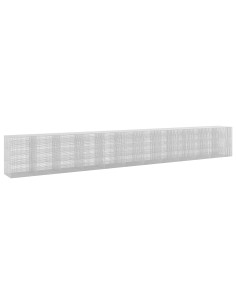 Gabione con Filo da 5 mm e Rete da 5x2,5 cm 1150x100x150 cm 2