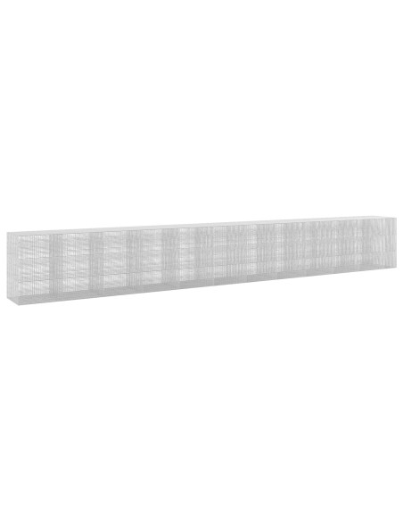 Gabione con Filo da 5 mm e Rete da 5x2,5 cm 1150x100x150 cm
