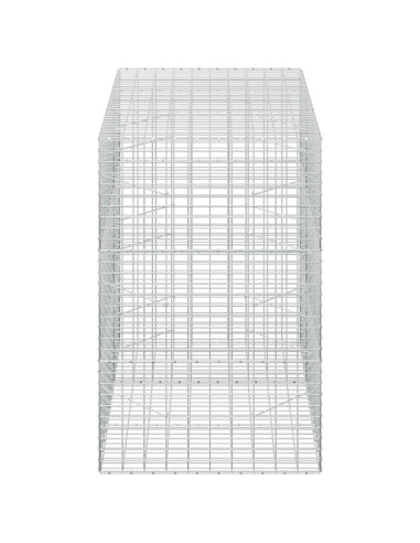 Gabione con Filo da 5 mm e Rete da 5x10 cm 150x100x150 cm
