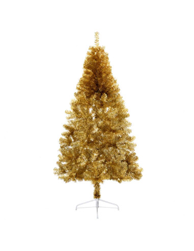 Albero di Natale artificiale con palline 210 cm 300 LED