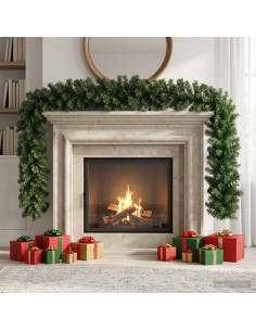 Ghirlanda di Natale Verde 270 cm PVC