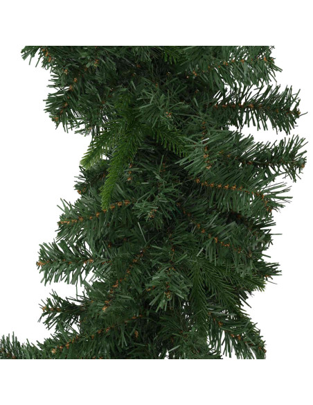 Ghirlanda di Natale Verde 270 cm PVC e PE