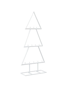Albero di Natale in metallo con supporto KUOPIO 60 cm Acciaio 2