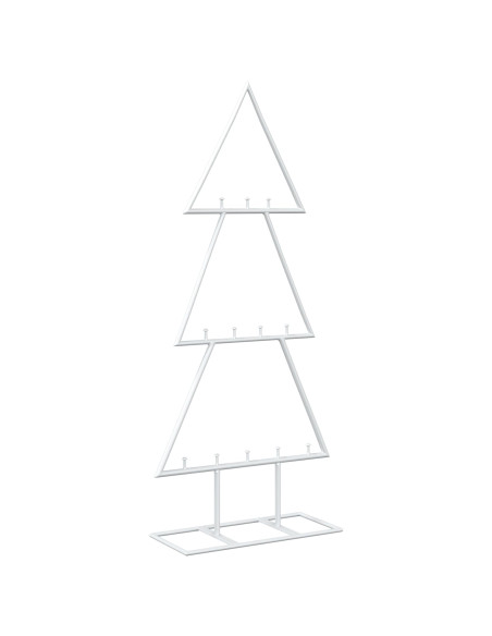 Albero di Natale in metallo con supporto KUOPIO 60 cm Acciaio
