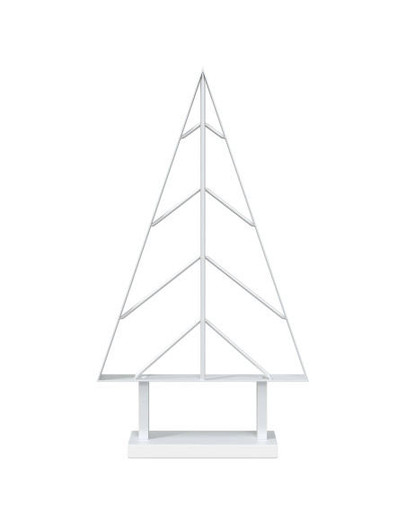Albero di Natale in metallo con supporto KUOPIO 60 cm Acciaio