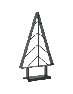 Albero di Natale in metallo con supporto KUOPIO 60 cm Acciaio 2