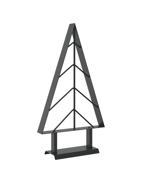 Albero di Natale in metallo con supporto KUOPIO 60 cm Acciaio