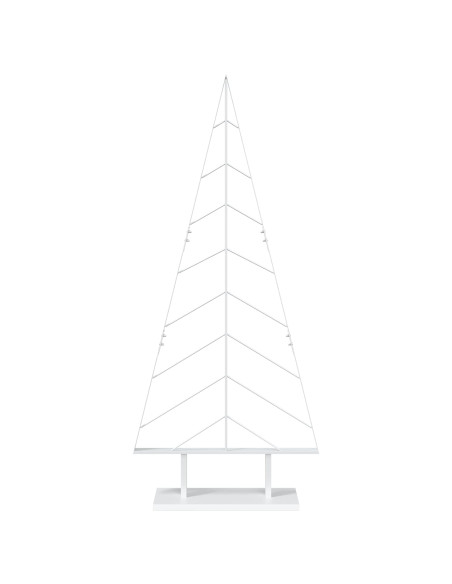 Albero di Natale in metallo con supporto KUOPIO 150 cm Acciaio