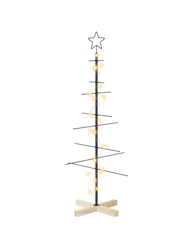 Albero di Natale in metallo con supporto KUOPIO 120 cm