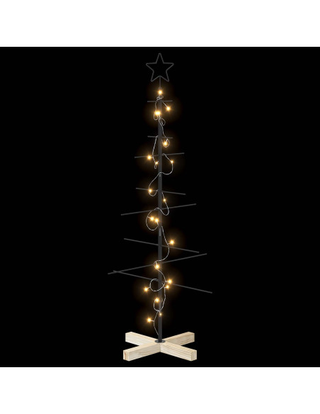 Albero di Natale in metallo con supporto KUOPIO 120 cm