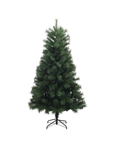 Albero di Natale artificiale con rami snodati e palline 180 cm