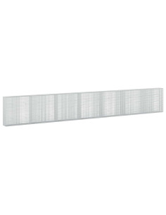 Gabione con Filo da 5 mm e Rete da 5x2,5 cm 700x30x100 cm 2