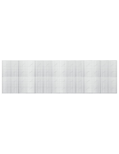 Gabione con Filo da 5 mm e Rete da 5x2,5 cm 700x10x200 cm