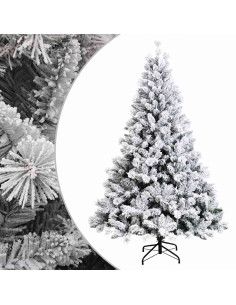 Albero di Natale Artificiale con Rami Pieghevoli 240 cm 2