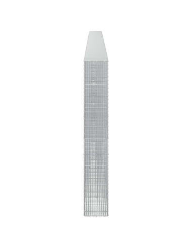 Gabione con Filo da 5 mm e Rete da 5x2,5 cm 1050x30x200 cm