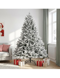 Albero di Natale Artificiale con Rami Pieghevoli 210 cm
