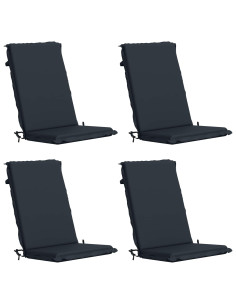 Cuscino per sedia a schienale alto GEMERT 4 pz 100% Poliestere 2
