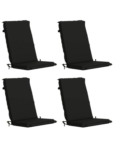 Cuscino per sedia a schienale alto GEMERT 4 pz 100% Poliestere