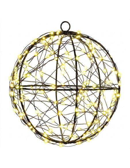 Luce a punta di Natale 2 pz 400 LED Bianco caldo Ø 20 x 22 cm
