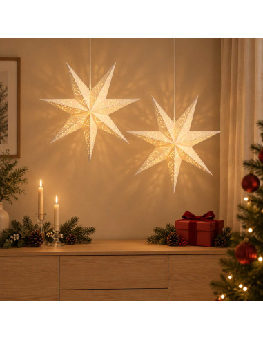 Illuminazione Natalizia RAAHE 2 pz 10 LED Bianco caldo