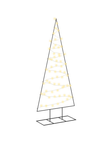 Albero di Natale in metallo KUOPIO 180 cm Bianco caldo Acciaio