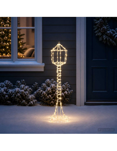 Lampione di Natale LED LOVIISA 160 LED Bianco caldo