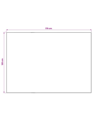Tappeto ORIZ Marrone 120 x 170 cm 100% Poliestere