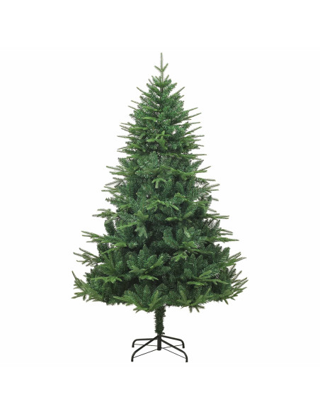 Albero di Natale Artificiale Pre-illuminato con Set di Palline