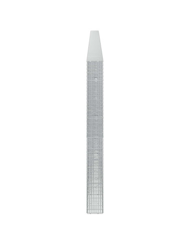 Gabione con Filo da 5 mm e Rete da 5x2,5 cm 1100x20x200 cm