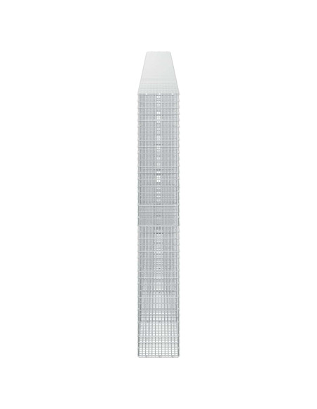 Gabione con Filo da 5 mm e Rete da 5x2,5 cm 700x30x200 cm