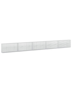 Gabione con Filo da 5 mm e Rete da 5x2,5 cm 500x20x50 cm 2
