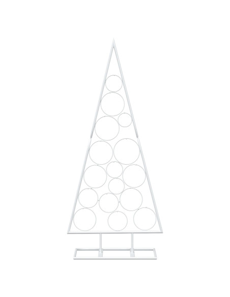 Albero di Natale in Metallo con Supporto Circolare KUOPIO
