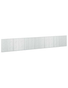 Gabione con Filo da 5 mm e Rete da 5x2,5 cm 650x10x100 cm 2
