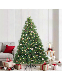 Albero di Natale artificiale con 300 LED Verde 300 cm