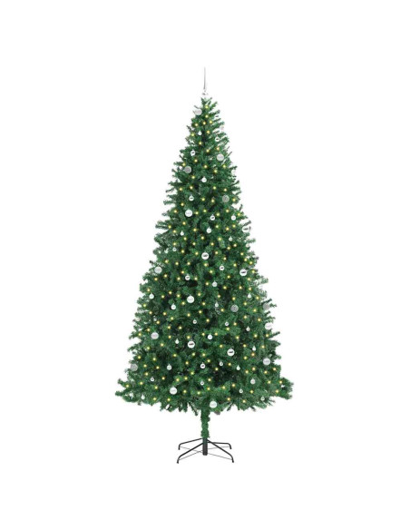Albero di Natale artificiale con 300 LED Verde 300 cm