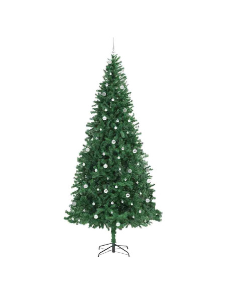 Albero di Natale artificiale con 300 LED Verde 300 cm