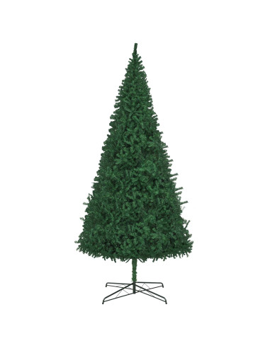 Albero di Natale con luci a corde decorative Verde 400 cm PVC