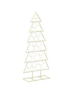 Albero di Natale in metallo con supporto KUOPIO 180 cm Acciaio 2