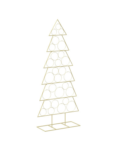 Albero di Natale in metallo con supporto KUOPIO 180 cm Acciaio