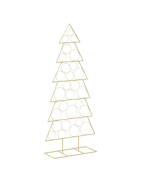 Albero di Natale in metallo con supporto KUOPIO 180 cm Acciaio