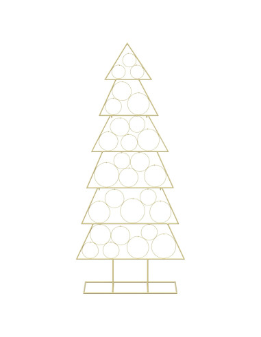 Albero di Natale in metallo con supporto KUOPIO 180 cm Acciaio