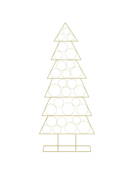 Albero di Natale in metallo con supporto KUOPIO 180 cm Acciaio
