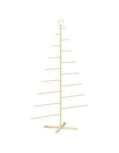 Albero di Natale in metallo con supporto KUOPIO 210 cm Acciaio 2