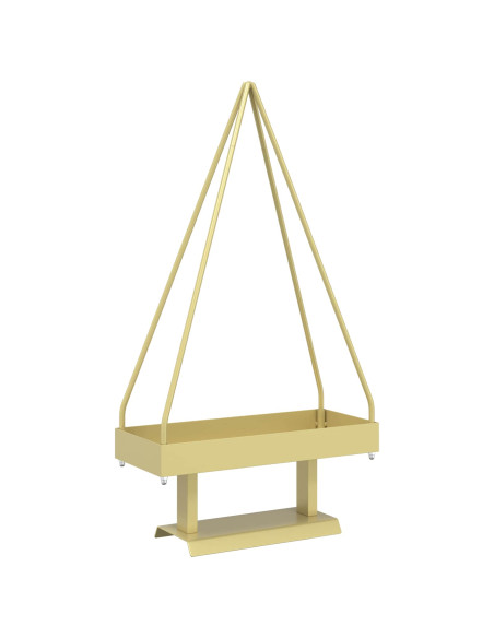 Albero di Natale in metallo con supporto KUOPIO 90 cm Acciaio