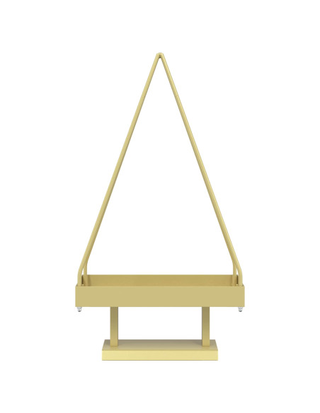 Albero di Natale in metallo con supporto KUOPIO 90 cm Acciaio