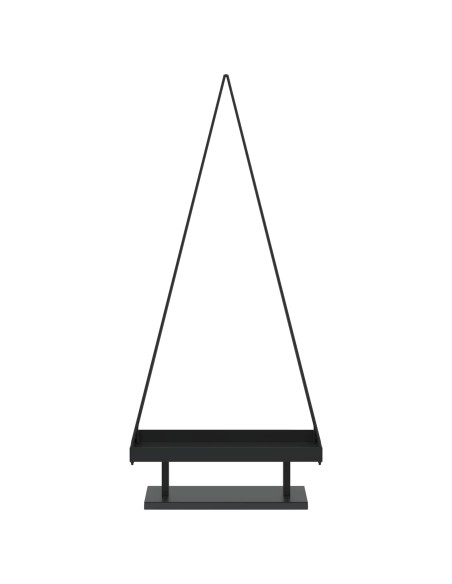 Albero di Natale in metallo con supporto KUOPIO 150 cm Acciaio