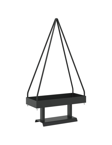 Albero di Natale in metallo con supporto KUOPIO 90 cm Acciaio