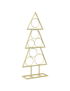 Albero di Natale in metallo con supporto KUOPIO 60 cm Acciaio 2